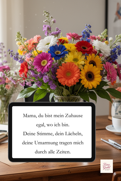 Danke, Mama - Du machst das Leben bunter - PDF Sofort Download