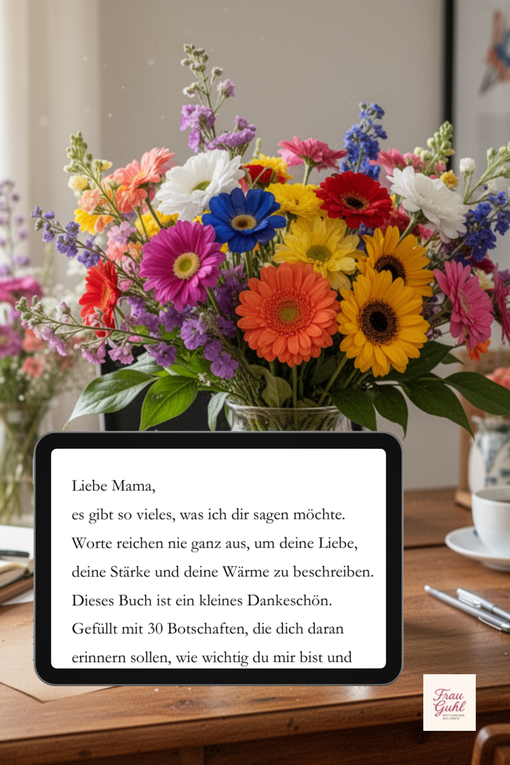 Danke, Mama - Du machst das Leben bunter - PDF Sofort Download