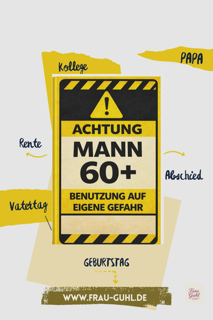 Bedienungsanleitung Mann 60+ (PDF) - Humorvolles Geschenkbuch PDF Sofort Download (Kopie)